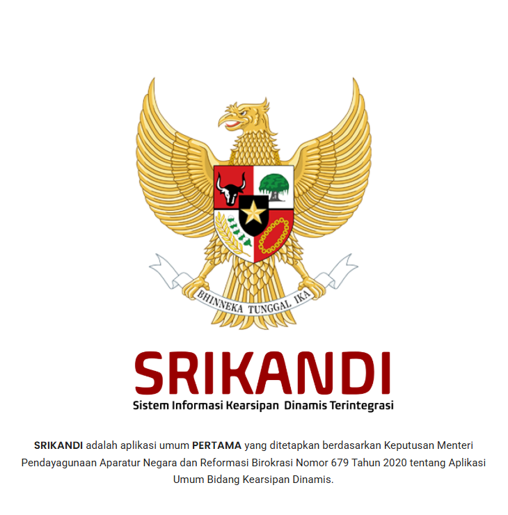 Layanan Srikandi (Sistem Informasi Kearsipan Dinamis Terintegrasi)